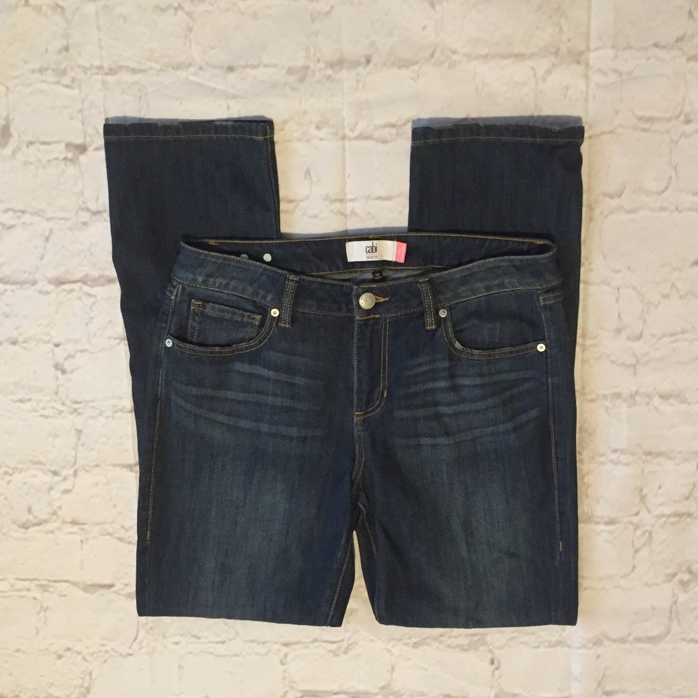 CAbi The Straight Jeans Sz 10